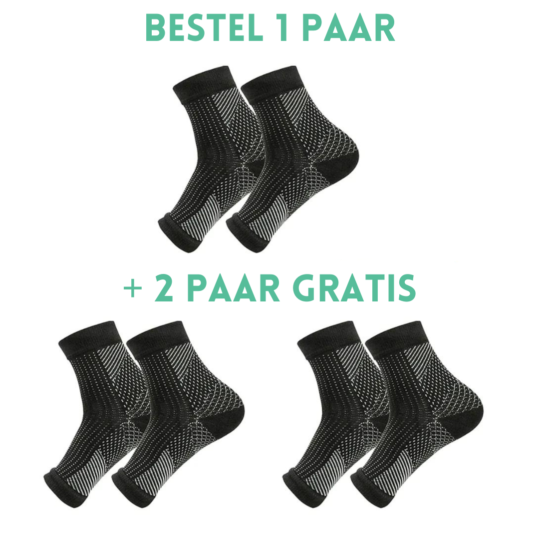 VoetVitaal™ | Steunsocks voor pijnlijke voeten (1 + 2 paar gratis)